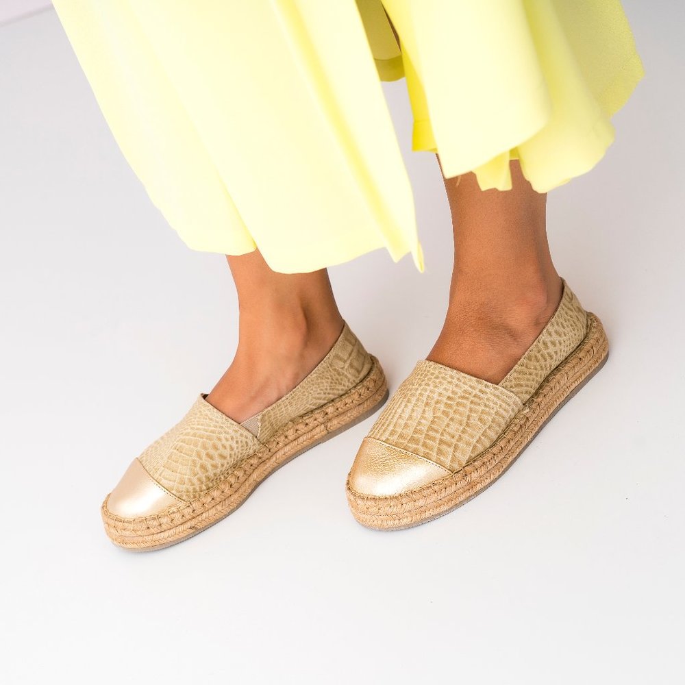 Paseo Mocassins Gold